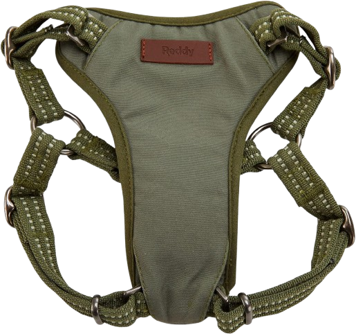 Step in Small Dog Harness Olive Medium